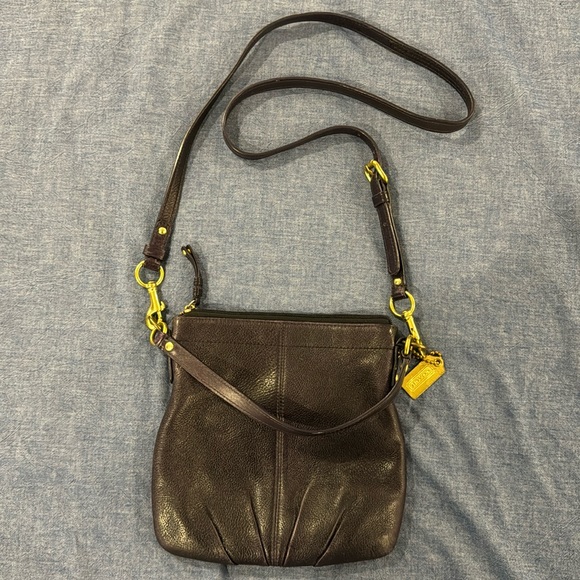 Coach Brooklyn Crossbody - deep purple - Picture 1 of 2